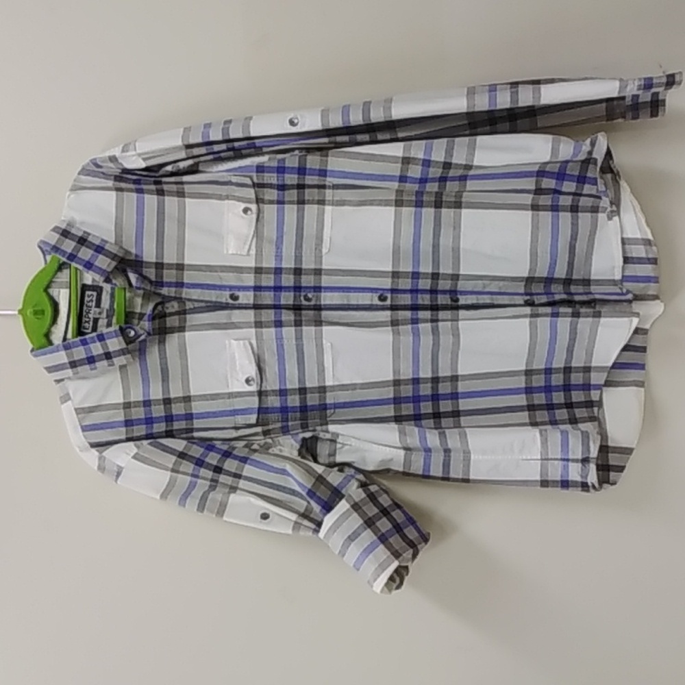 Express Button-Down Shirt 5107b - image 7